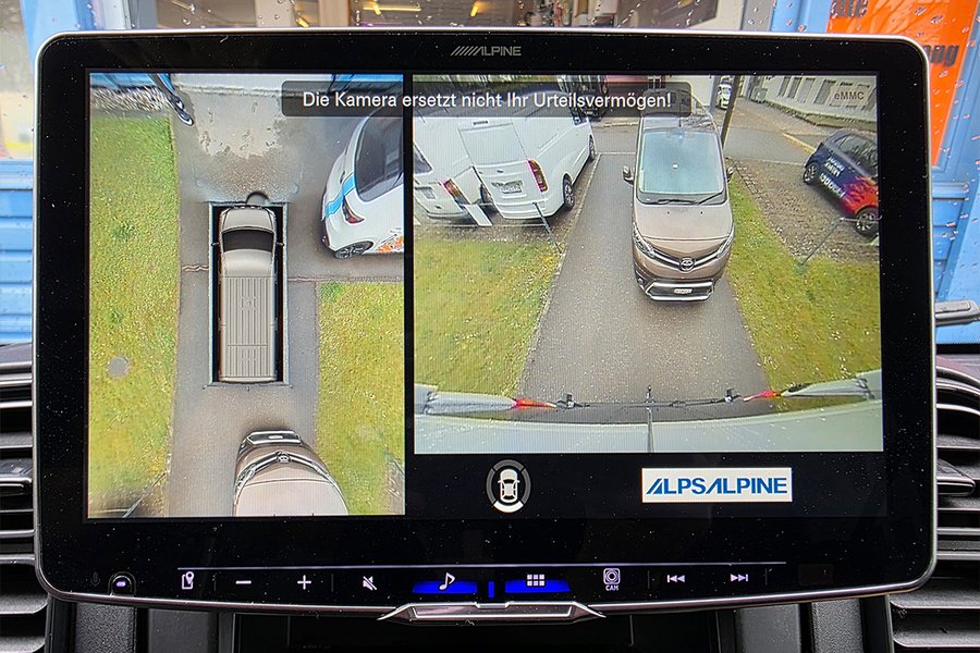 Frontkamera und 360-Grad-Systeme